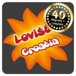 Magneti Sunce crni Lovište 01 Komplet 40 ili 20 kom