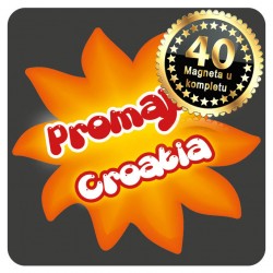 Magneti Sunce crni Promajna 01 Komplet 40 ili 20 kom
