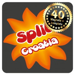 Magneti Sunce crni Split 01 Komplet 40 ili 20 kom