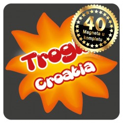 Magneti Sunce crni Trogir 01 Komplet 40 ili 20 kom