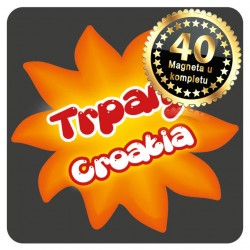 Magneti Sunce crni Trpanj 01 Komplet 40 ili 20 kom