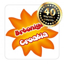 Magneti sunce EKO 01 Komplet 40 ili 20 kom  Brtonigla