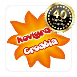 Magneti sunce EKO 01 Komplet 40 ili 20 kom  Novigrad
