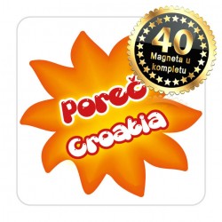 Magneti sunce EKO 01 Komplet 40 ili 20 kom  Poreč