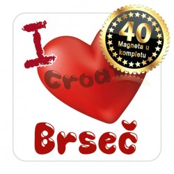 Magneti srce EKO 03 Komplet 40 ili 20 kom  Brseč
