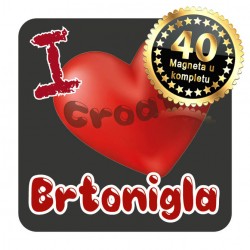 Magneti srce EKO 04 Komplet 40 ili 20 kom  Brtonigla