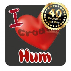 Magneti srce EKO 04 Komplet 40 ili 20 kom  Hum