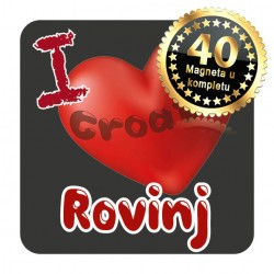Magneti srce EKO 04 Komplet 40 ili 20 kom  Rovinj
