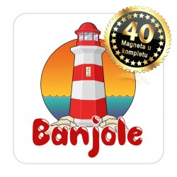 Magneti svjetionik EKO 05 Komplet 40 ili 20 kom  Banjole