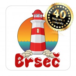 Magneti svjetionik EKO 05 Komplet 40 ili 20 kom  Brseč