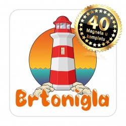 Magneti svjetionik EKO 05 Komplet 40 ili 20 kom  Brtonigla