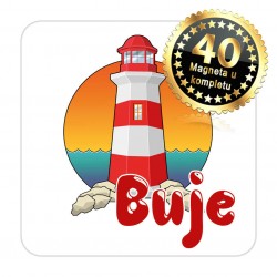 Magneti svjetionik EKO 05 Komplet 40 ili 20 kom  Buje