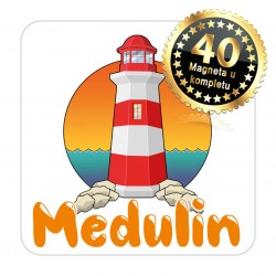 Magneti svjetionik EKO 05 Komplet 40 ili 20 kom  Medulin