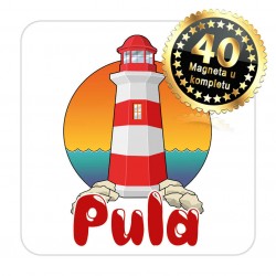 Magneti svjetionik EKO 05 Komplet 40 ili 20 kom  Pula