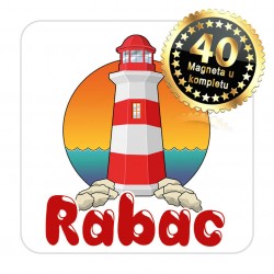 Magneti svjetionik EKO 05 Komplet 40 ili 20 kom  Rabac