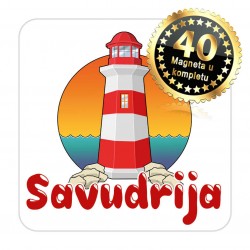 Magneti svjetionik EKO 05 Komplet 40 ili 20 kom  Savudrija