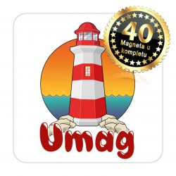 Magneti svjetionik EKO 05 Komplet 40 ili 20 kom  Umag