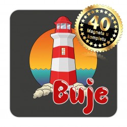 Magneti svjetionik EKO 06 Komplet 40 ili 20 kom  Buje