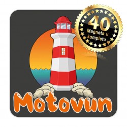 Magneti svjetionik EKO 06 Komplet 40 ili 20 kom  Motovun