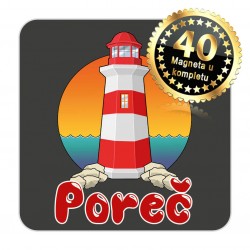 Magneti svjetionik EKO 06 Komplet 40 ili 20 kom  Poreč