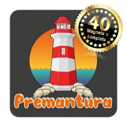 Magneti svjetionik EKO 06 Komplet 40 ili 20 kom  Premantura