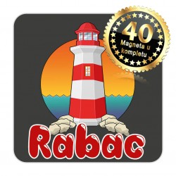 Magneti svjetionik EKO 06 Komplet 40 ili 20 kom  Rabac