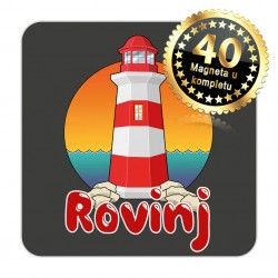 Magneti svjetionik EKO 06 Komplet 40 ili 20 kom  Rovinj