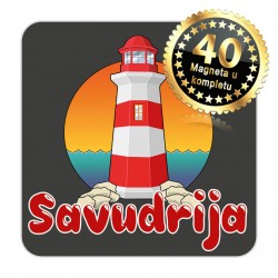 Magneti svjetionik EKO 06 Komplet 40 ili 20 kom  Savudrija