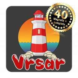 Magneti svjetionik EKO 06 Komplet 40 ili 20 kom  Vrsar