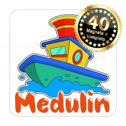 Magneti brod EKO 07 Komplet 40 ili 20 kom  Medulin