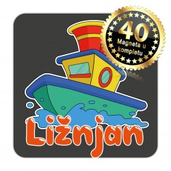 Magneti brod EKO 08 Komplet 40 ili 20 kom  Ližnjan