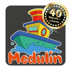 Magneti brod EKO 08 Komplet 40 ili 20 kom  Medulin