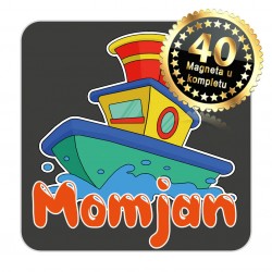 Magneti brod EKO 08 Komplet 40 ili 20 kom  Momjan