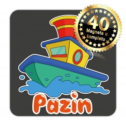 Magneti brod EKO 08 Komplet 40 ili 20 kom  Pazin