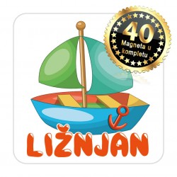 Magneti jedrilica EKO 09 Komplet 40 ili 20 kom  Ližnjan