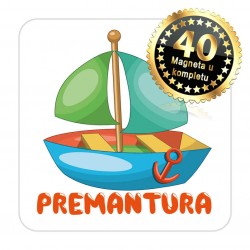 Magneti jedrilica EKO 09 Komplet 40 ili 20 kom  Premantura