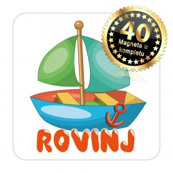 Magneti jedrilica EKO 09 Komplet 40 ili 20 kom  Rovinj