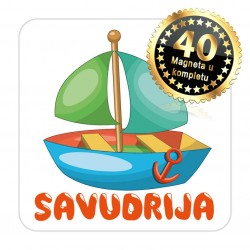 Magneti jedrilica EKO 09 Komplet 40 ili 20 kom  Savudrija