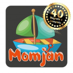 Magneti jedrilica EKO 10 Komplet 40 ili 20 kom  Momjan