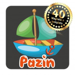 Magneti jedrilica EKO 10 Komplet 40 ili 20 kom  Pazin