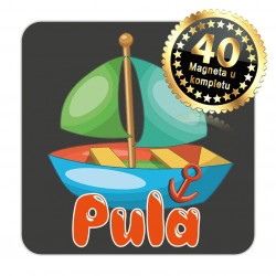 Magneti jedrilica EKO 10 Komplet 40 ili 20 kom  Pula