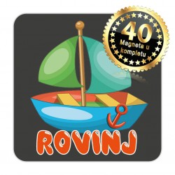 Magneti jedrilica EKO 10 Komplet 40 ili 20 kom  Rovinj