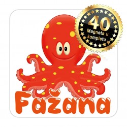 Magneti hobotnica EKO 11 Komplet 40 ili 20 kom  Fažana