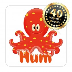 Magneti hobotnica EKO 11 Komplet 40 ili 20 kom  Hum