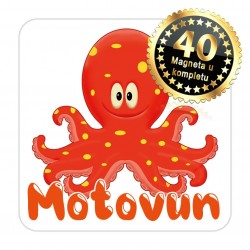 Magneti hobotnica EKO 11 Komplet 40 ili 20 kom  Motovun