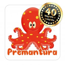 Magneti hobotnica EKO 11 Komplet 40 ili 20 kom  Premantura