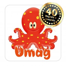 Magneti hobotnica EKO 11 Komplet 40 ili 20 kom  Umag