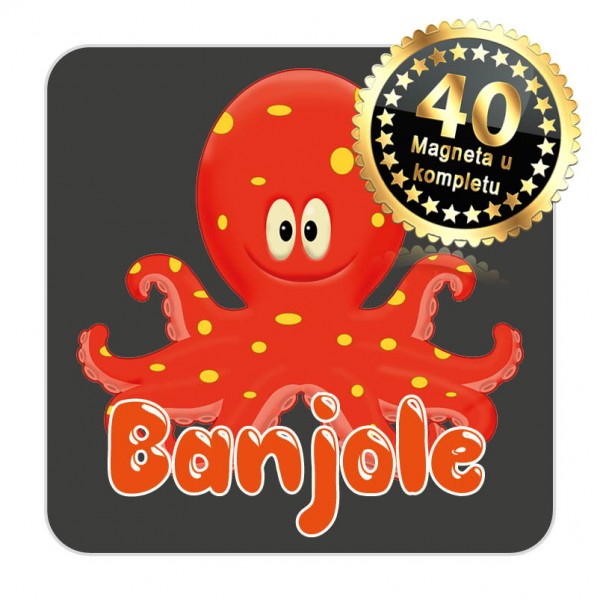 Magneti hobotnica EKO 12 Komplet 40 ili 20 kom  Banjole