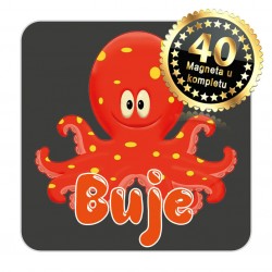 Magneti hobotnica EKO 12 Komplet 40 ili 20 kom  Buje