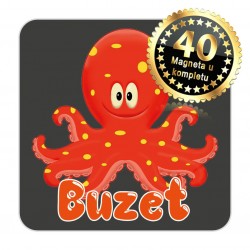 Magneti hobotnica EKO 12 Komplet 40 ili 20 kom  Buzet